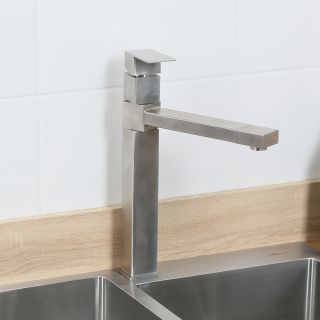 Смеситель для кухни Melana Cubo MELANA-610203 сатин